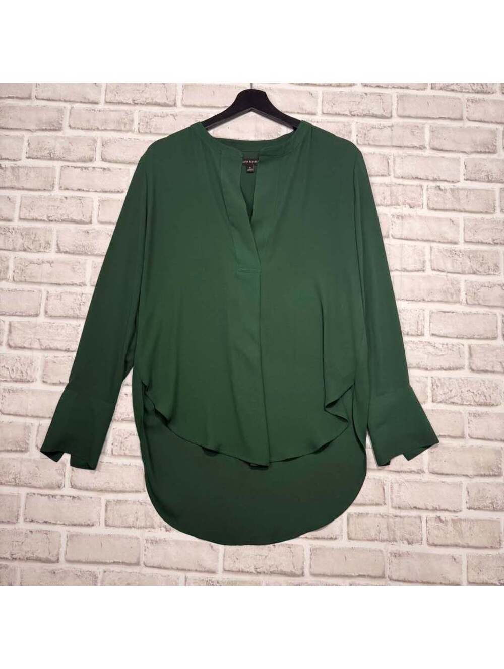 Banana Republic Green Blouse Women's S